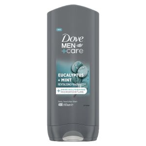 DOVE Men+Care Żel pod prysznic 3w1 Eucaliptus + Mint 400 ml 133196735 - Łazienka
