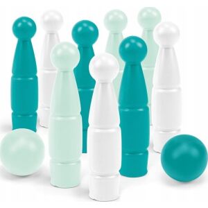 Szmaragdowa Komnata Zestaw do gry w kręgle 11 el. 133198079 - Gry i sprzęt na świeżym powietrzu