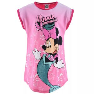 Disney Minnie Mouse Sirenă Cămașă de noapte - 5 ani (110cm) - Disney Pijamale pentru copii, cămăși de noapte