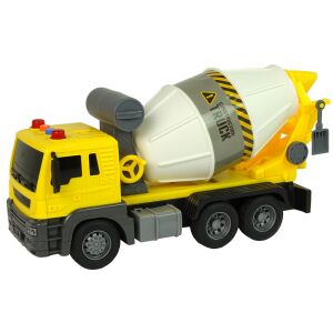 Zvukové svetlá rotujúceho vedra miešačky betónu