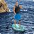 Man standing and paddling on Bestway Hydro Force Aqua Glider SUP