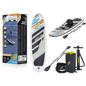Hydro Force White Cap Paddleboard Komplettset Collage - Bestway