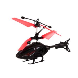 RC helikopter piros