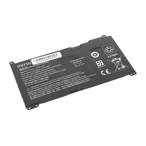 Mitsu akkumulátor HP 450 G4 noteszgéphez, 470 G4 (11.4V) (3500mAh)