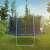 244cm trampoline with safety net, blue, no ladder, max 80kg weight capacity, outdoor use