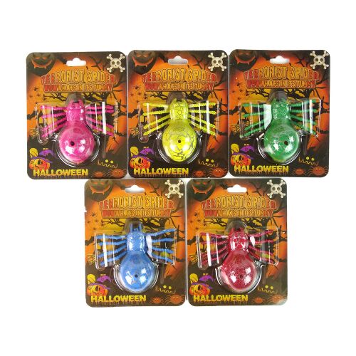 Terrorist Spider Halloween Spielzeug in Verpackung, verschiedene Farben