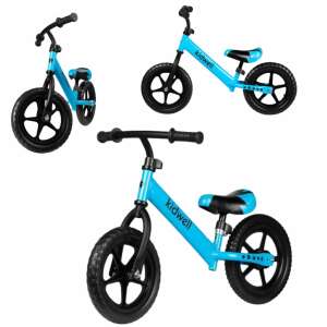 Kidwell Rebel 12-inčni plavi bicikl za ravnotežu, 3 različita kuta, kolaž - Kidwell