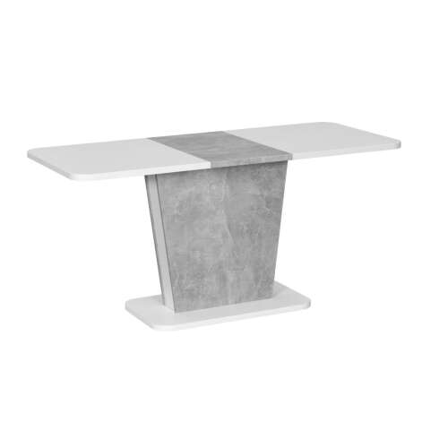 Calypso bővíthető asztal Beton szürke-fehér