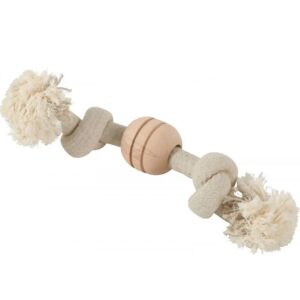 Zolux ZOLUX Jucărie cu frânghie de sârmă WILD MIX GIANT, cu disc din lemn 133204241 - Jucării pentru câini