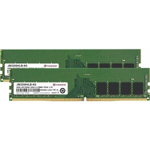 Transcend JetRam 16GB (2x8GB) DDR4 3200MHz CL22 DIMM Memória Kit - Transcend