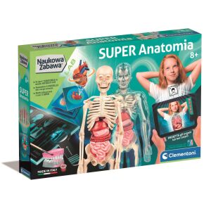 Clementoni Super Anatomie Kit științific pentru copii 8+, jucărie educativă pentru învățarea anatomiei umane - Clementoni Jocuri stiintifice si exploratori