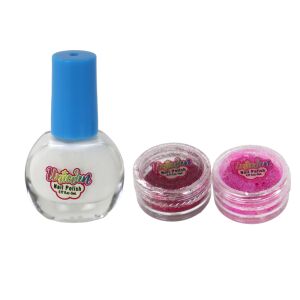 Szépség körömlakk készlet laza csillogó sablonok