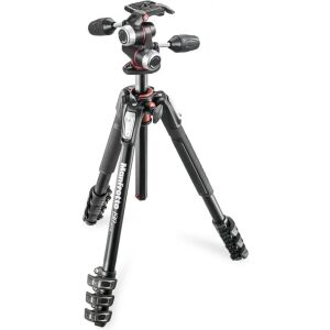 Manfrotto 190XPRO4-3W Stativ, dreiteiliges Kamerastativ - Manfrotto Tripods