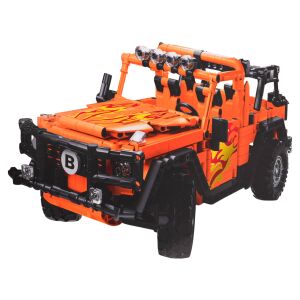 Auto terepjáró tégla készlet piros R/C 737el.