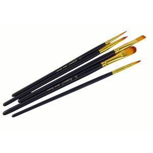 Zestaw pędzli artystycznych Giorgione, 5 różnych kształtów - Pędzel szkolny