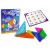 Lean Toys Tangram Puzzle mágneses blokkokkal, útmutató kártyákkal és csomagolással