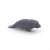 Papo 56043 Manatee figurine, grey, realistic, hand-painted, side view