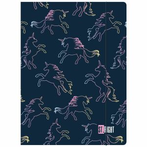 Teczka kartonowa na gumkę St.Right Dream Unicorn A4 mix Unipap 140620411 - Folder plików