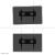 NEOMOUNTS LEVEL-750 Wall Mount XL 125kg tiltable tilt guard connectable VESA 600x400 132900089