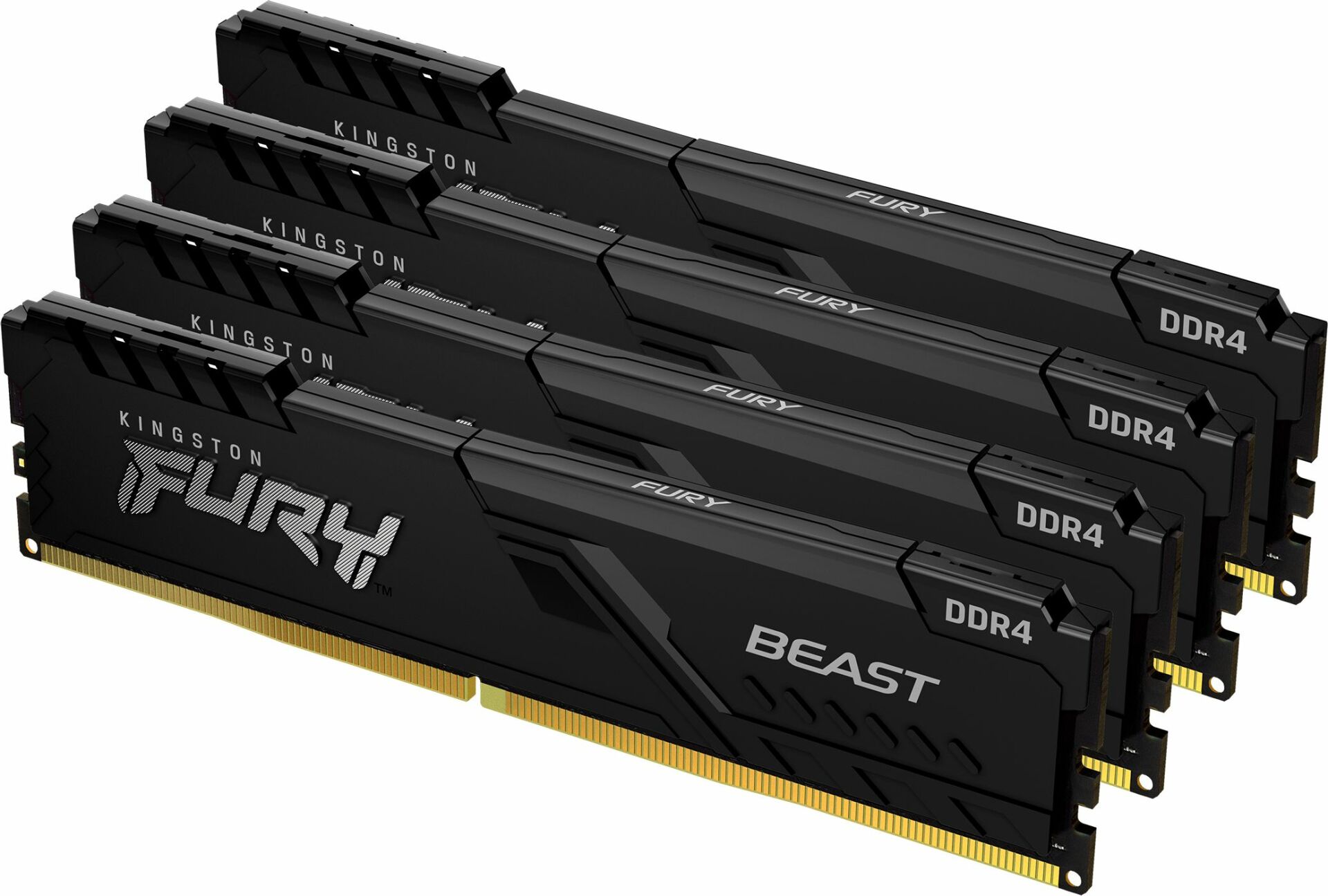 DIMM 128 GB DDR4-3200 (4x 32 GB) Quad-Kit (schwarz, , Beast, INTEL XMP)