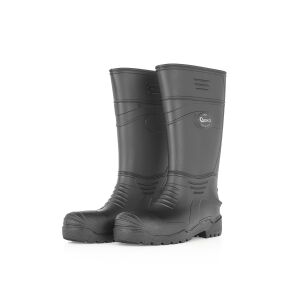 Férfi PVC Wellington csizma, fekete, 46-os méret, Geko G90547-46