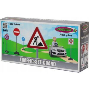Jamara Ride-on Accesorii auto Set de trafic Grand B 3+ 132906527 - Tren, element feroviar, autostradă