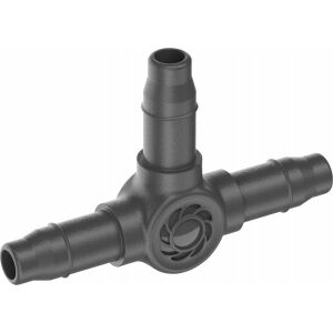 Micro-Drip-System T-Stück 4,6mm (3/16") (biały, 10 szt., Model 2023) 133220463 - Nawadnianie