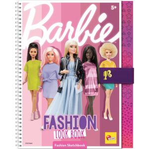 Barbie Sketch Book Fashion Look Book 132908550 - Książka dla dzieci i młodzieży
