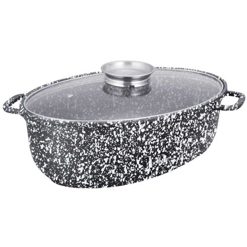 Тенджера за печене Klausberg KB7366 с капак, съвместима с индукционен котлон 132910038