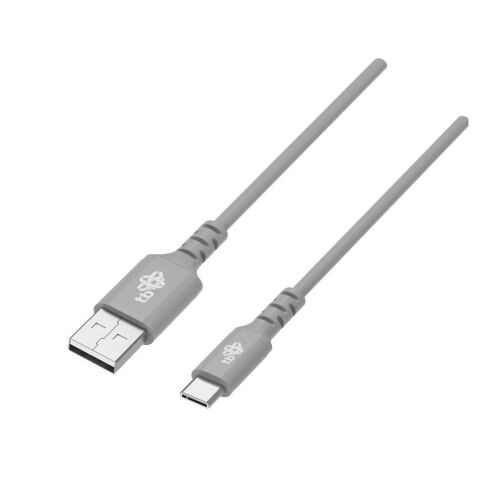Kabel USB-A do USB-C tb, szary, długość 2 metry