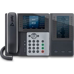 Poly Edge E550 IP Phone and PoE-enabled 132910751 - VoIP-Ausstattung