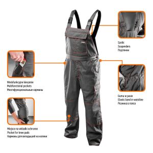 Nadrág Neo m/50 basic kantáros multifunkciós zsebes 81-430-M