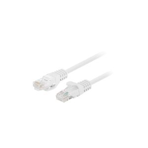 Patch kábel cat.6 UTP 0,25m fehér Fluke Passed Lanberg 138906504 - Kábel