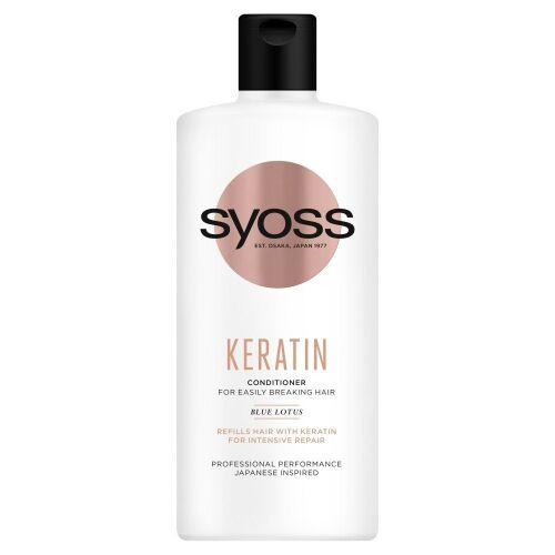 Schwarzkopf Schwarzkopf Syoss Keratin Odżywka odbudowująca do włosów łamliwych 440ml 132922777