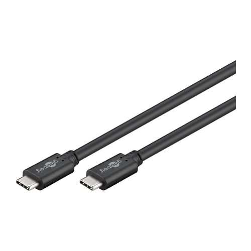 Goobay USB-C USB kábel - 0,5 m Fekete (67975)