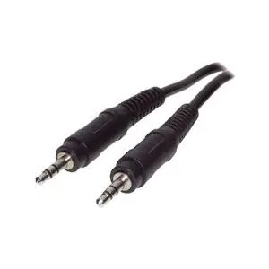 Kabel 2GO Jack 3.5mm - Jack 3.5mm 1.5m czarny (351021) 133226804 - Kabel