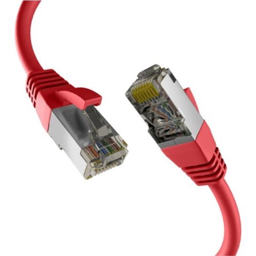 EFB CAT8.1 ROT 2m RJ45 PATCHKABEL S/FTP PIMF