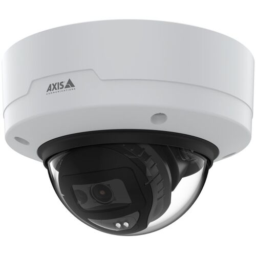 Axis 02372-001 Dome IP Überwachungskamera, schräge Ansicht