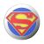 PopSockets® univerzális telefon és tablet tartó, PopGrip Enamel Superman fém kiegészítő 137979644