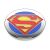 PopSockets® univerzális telefon és tablet tartó, PopGrip Enamel Superman fém kiegészítő 137979644