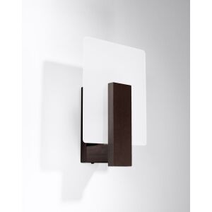 Kinkiet LAPPO wenge 133228691 - Lampa ścienna