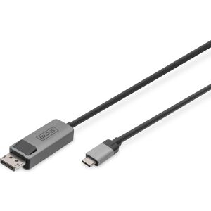 Digitus USB Type C to DisplayPort Bi-directional Adapter Kábel, Kábel 133229706