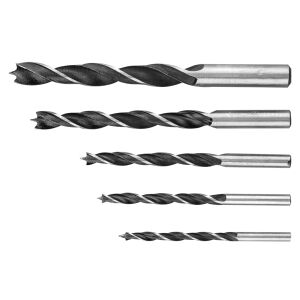 Top Tools Holzbohrer-Set, 4-10mm Spiralbohrer für die Holzbearbeitung - Top Tools