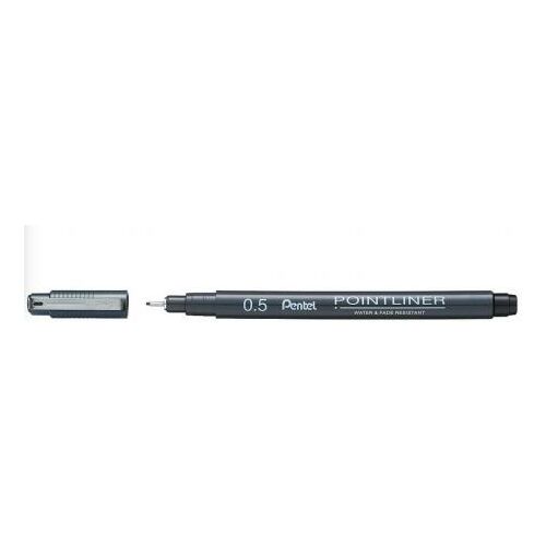 Pentel PointLiner 0,1 mm schwarzer Fineliner 132932625