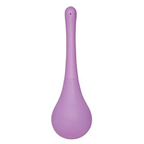 Splash-Queen fioletowy silikonowy irygator do higieny intymnej do oczyszczania pochwy i odbytu