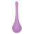 Splash-Queen fioletowy silikonowy irygator do higieny intymnej do oczyszczania pochwy i odbytu