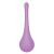 Splash-Queen fioletowy silikonowy irygator do higieny intymnej do oczyszczania pochwy i odbytu