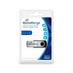 Pendrive MediaRange MR912 64GB USB 2.0 132938882 - Artykuły techniczne i elektronika