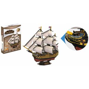 Puzzle 3D Żaglowiec HMS Victory 132939206 - Puzzle 3D