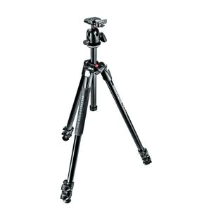 Алуминиев статив Manfrotto 290 Xtra с топка, разгънат - Статив